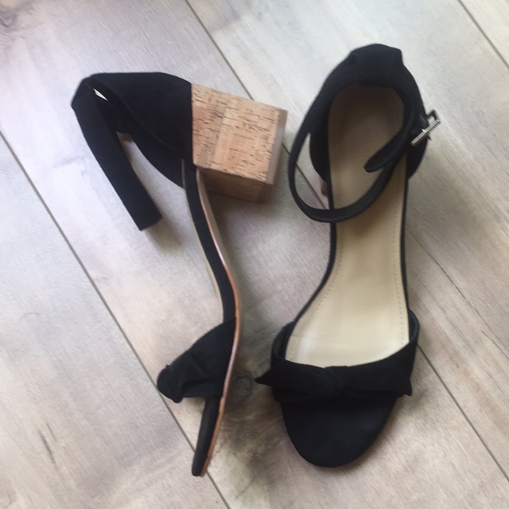 Cork Heel Sandals